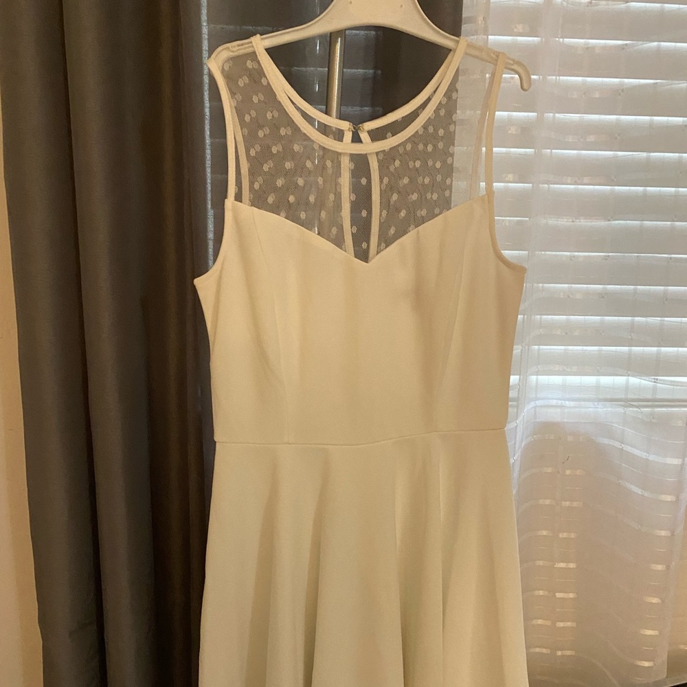 White dress size M